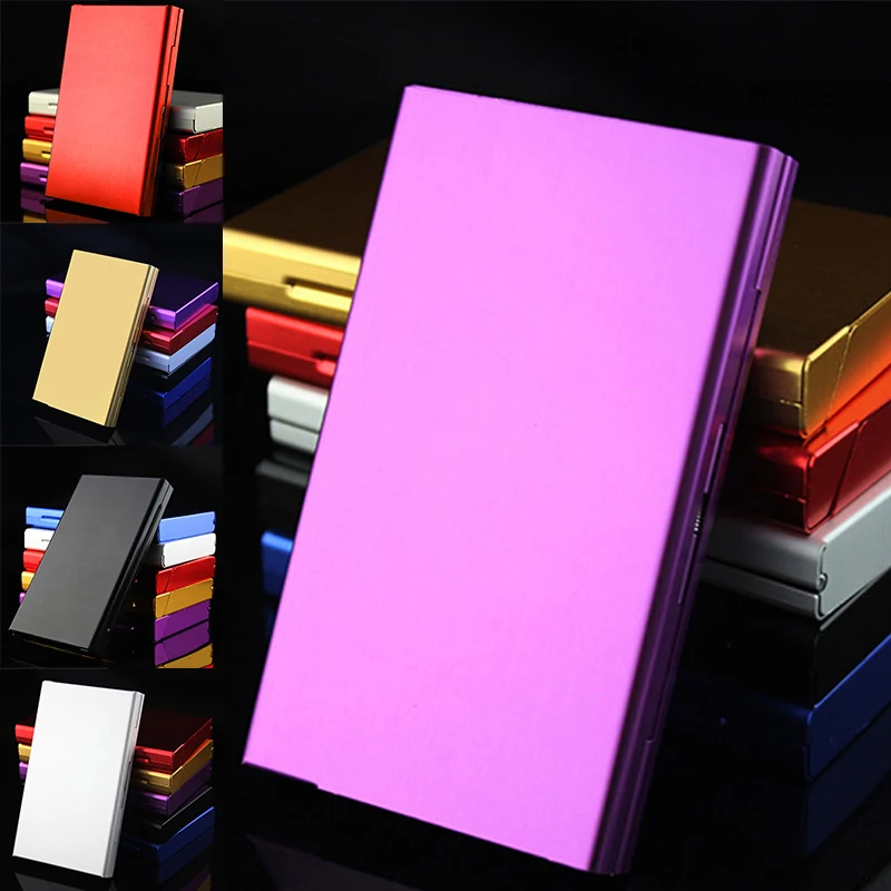 Металлический чехол для сигарет табака держатель сигар карманная коробка