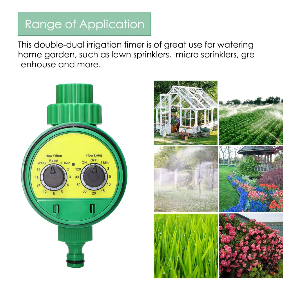 Таймер садового полива MUCIAKIE автоматический электронный контроллер для