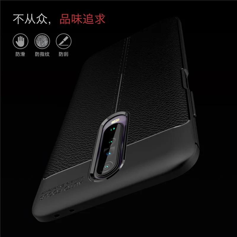 Силиконовый противоударный чехол для Xiaomi Poco X2 задняя крышка Redmi K30 телефона -