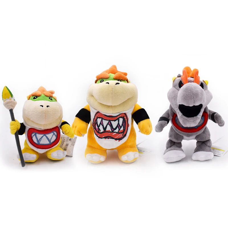 Japanese Anime Super Bros Bowser Koopa Koopalings JR Waluigi Wario Lemmy Morton Roy Wendy Iggy Ludwig Larry Plush Toys | Игрушки и хобби
