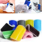 Расческа для массажа кошек и котят, самогруминг, скребок на стену, щетина для кошек, игрушка для удаления шерсти домашних питомцев