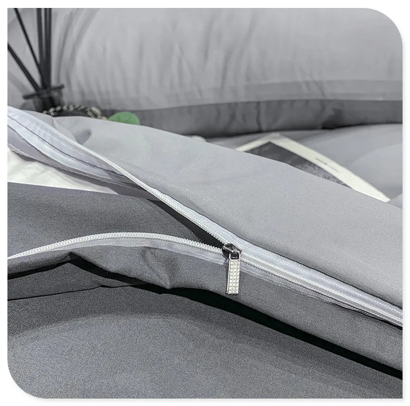 

Cotton Nordic Bed Cover Home Soft Bedding Set Double Bed AB Side Quilt Cover 220x240