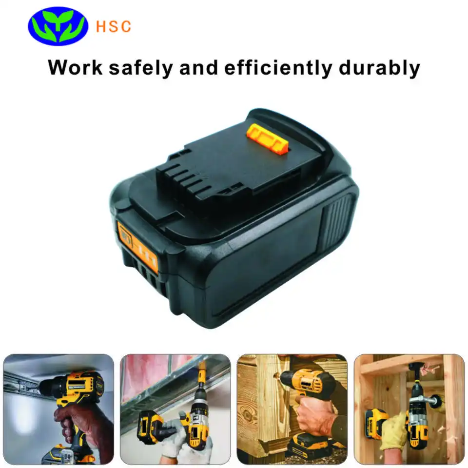 2 шт. сменная литий ионная батарея DEW18C 6 0 Ач 18 в для DEWA DCB180 DCB181 DCB181XJ DCB200 DCB201 DCB204 DCB203