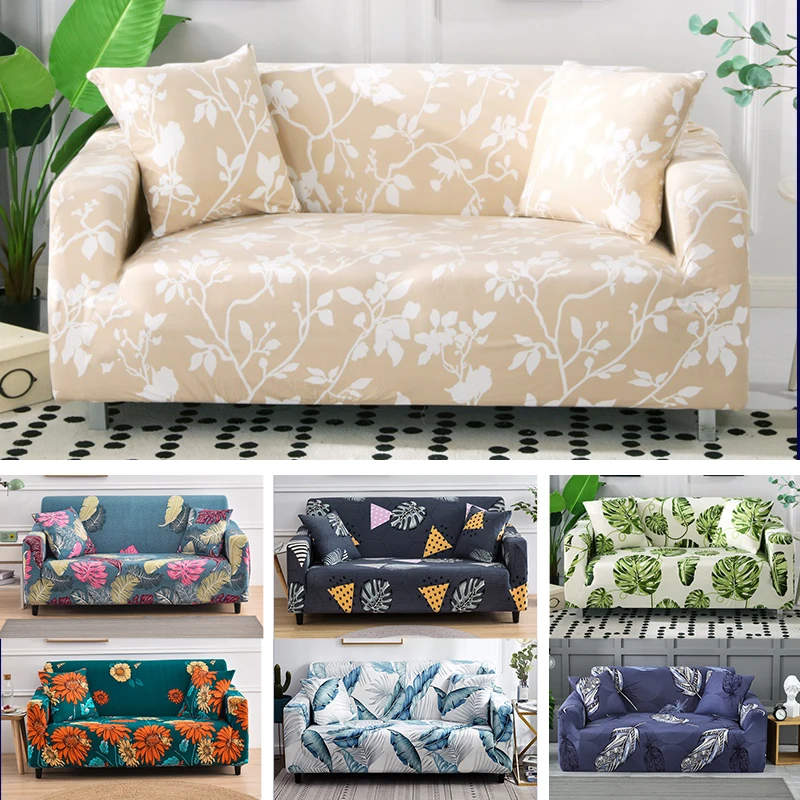 Чехлы для диванов в скандинавском стиле хлопковые эластичные чехлы гостиной