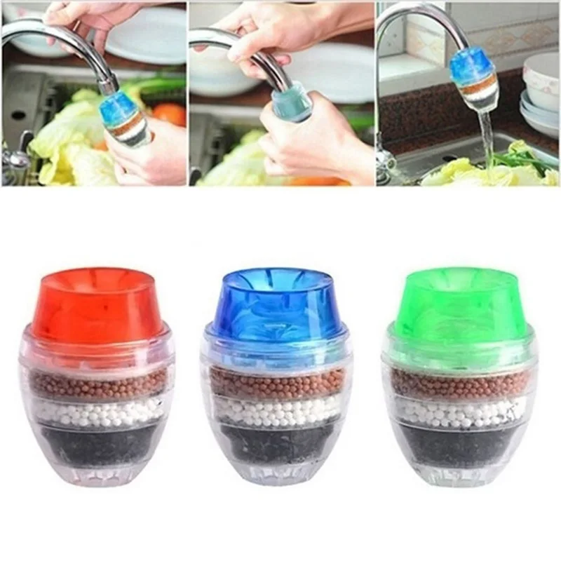 Кухонный кран Водоочиститель аксессуары для воды 5 слоев очиститель фильтр с