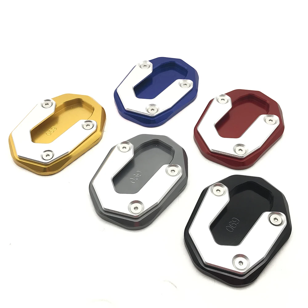 

For Ducati Scrambler 800 2015 2016-2018 Motorcycle Aluminum Kickstand Foot Side Stand Extension Enlarger Pad Support Frame Plate