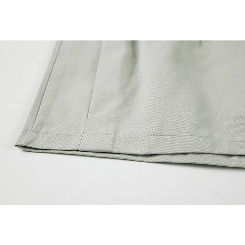 

Wide Leg Oversized Sport Short Pants Women High Waist Elastic Lace Up Streetwear Joggers Female BF Harajuku Solid Shorts Pants