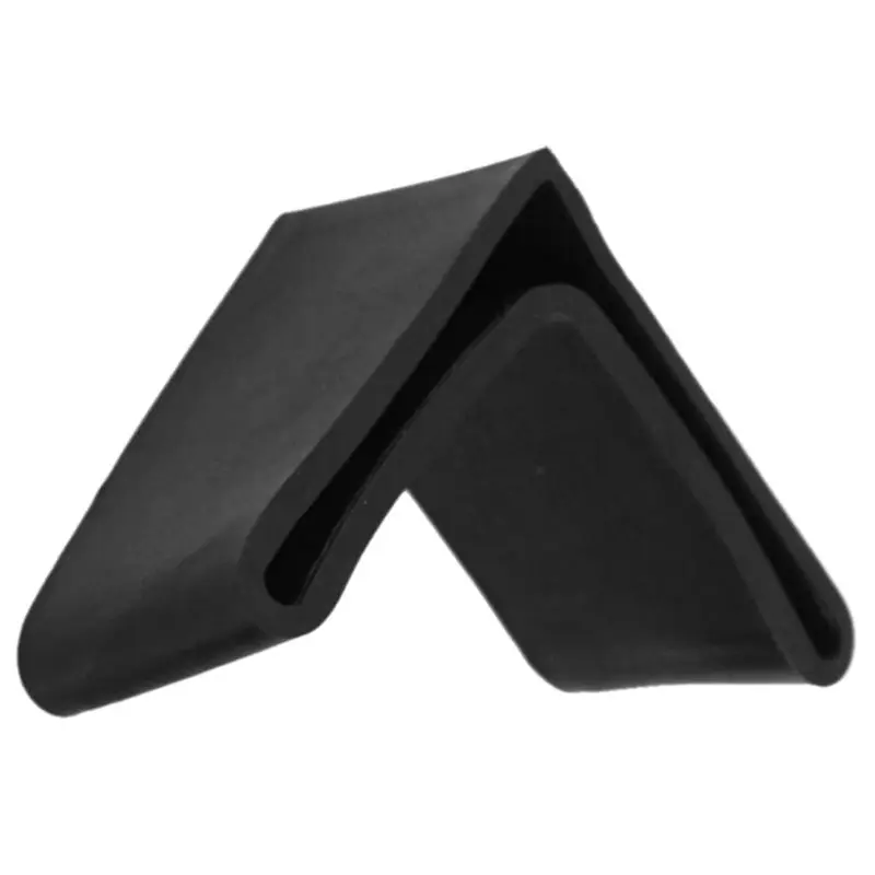 

10 Pcs 50mm x 50mm L Shaped Furniture Angle Rubber Foot Covers