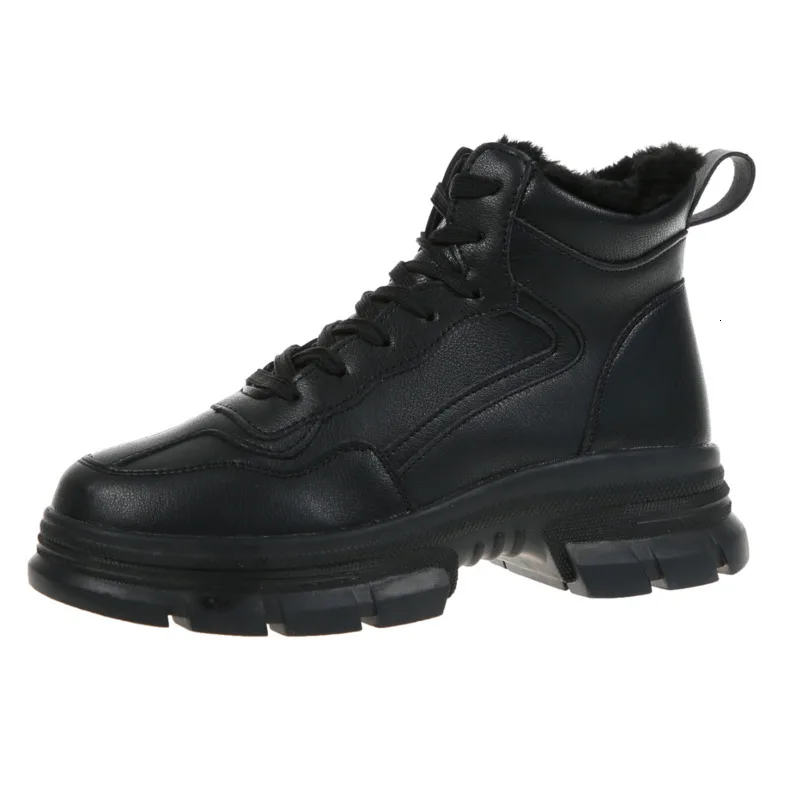 Женские зимние ботинки модные кроссовки на платформе белая корзина спортивные