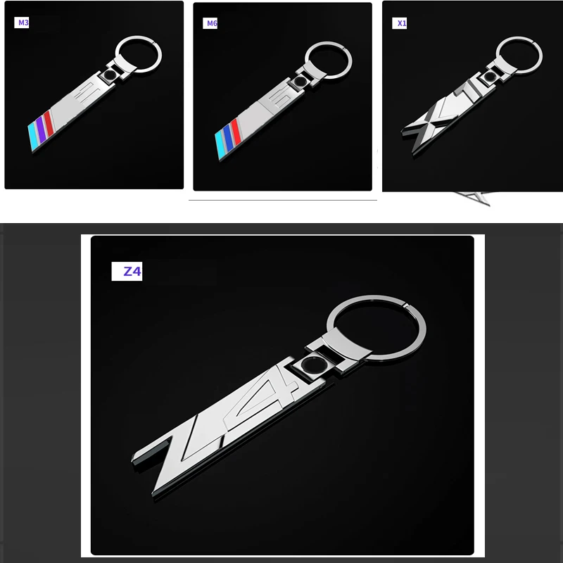 Металлический брелок для ключей автомобильный с подвеской в подарок BMW X1 X3 X4 X5 X6 M3