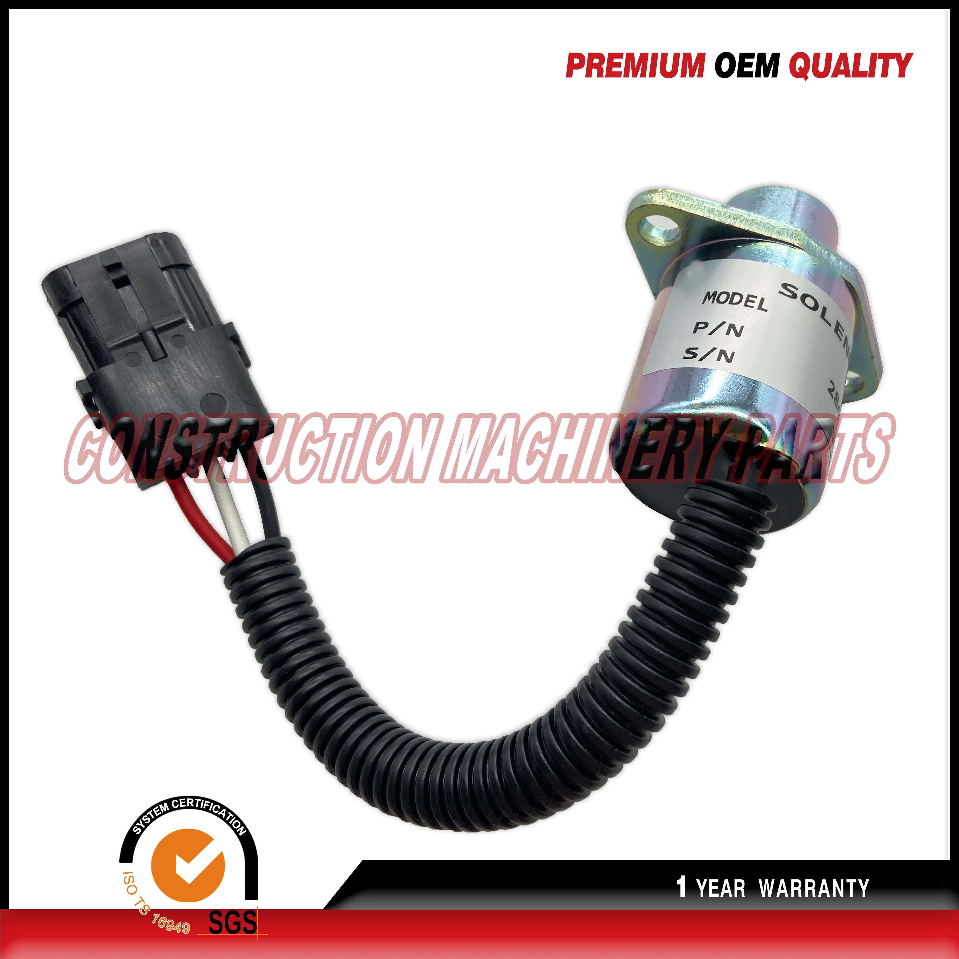 Бесплатная доставка! Электромагнитный клапан отключения подачи топлива SA-4934-12