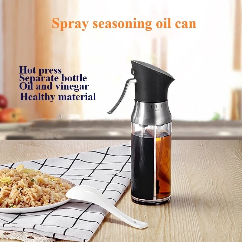 

Spray Bottle for Oil Household Plastic Leak-proof Adjustable Spray Oil Bottle Outdoor Barbecue Spray Oil Seasoning Accessories