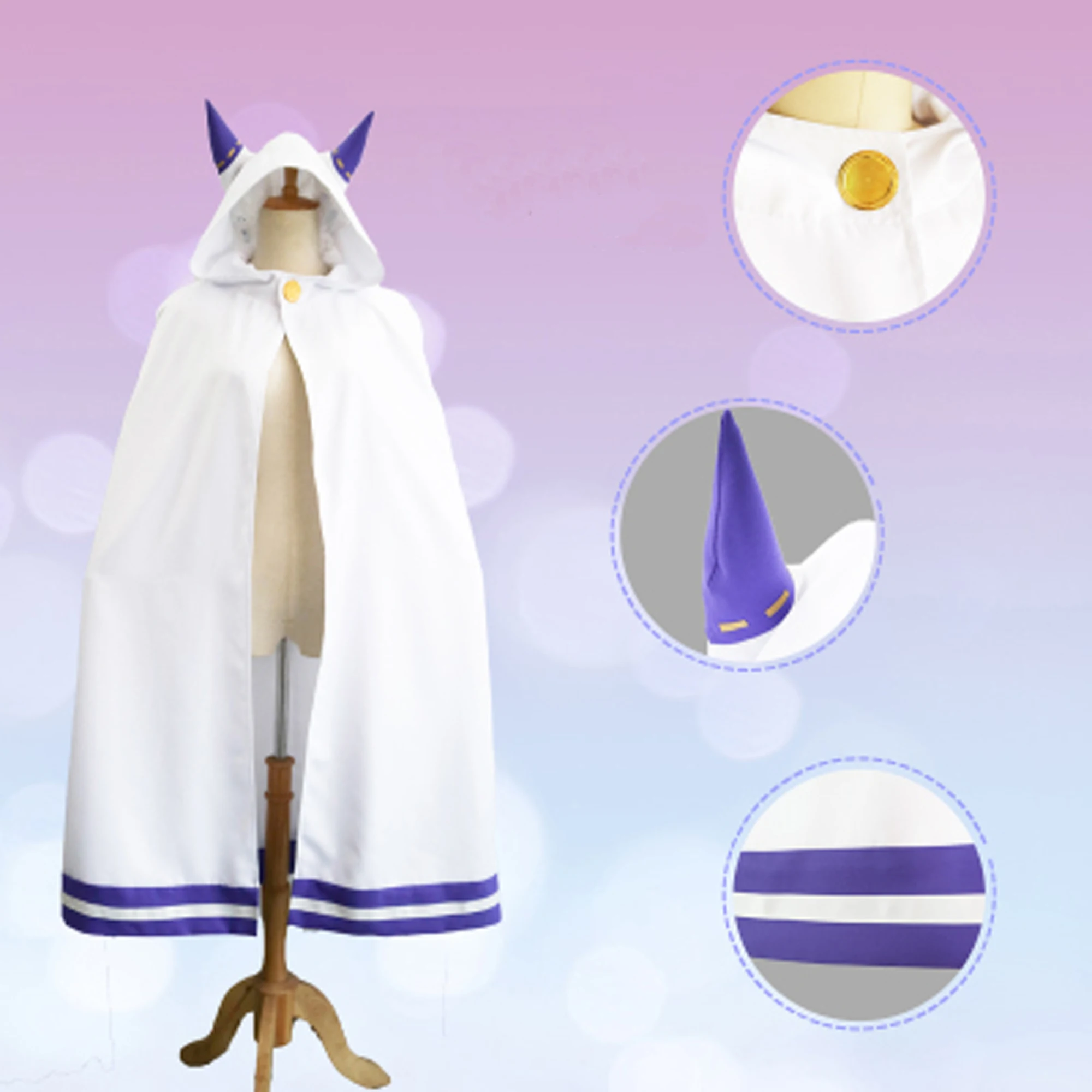 Косплей костюм Liva girl из аниме Re Zero kara Hajimeru Isekai Seikatsu Emilia платье + носки обувь коак| |