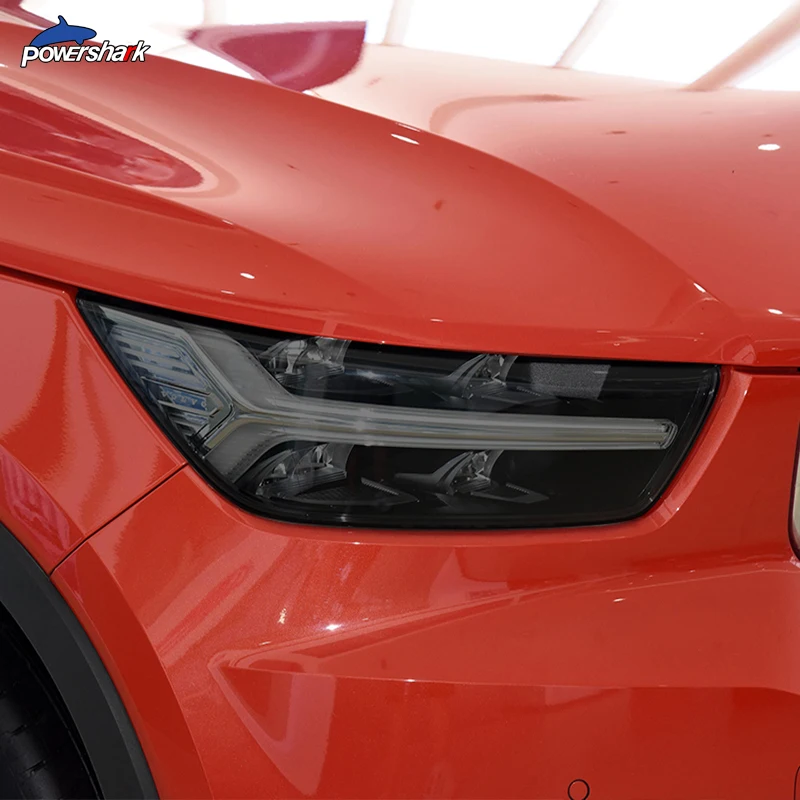 2 Pcs Car Headlight Tint Black Protective Film Protection Vinyl Transparent TPU Sticker For Volvo XC40 2019 2020 Accessories 2 Pcs Car Headlight Tint Black Protective Film Protection Vinyl Transparent TPU Sticker For Volvo XC40 2019 2020 Accessories