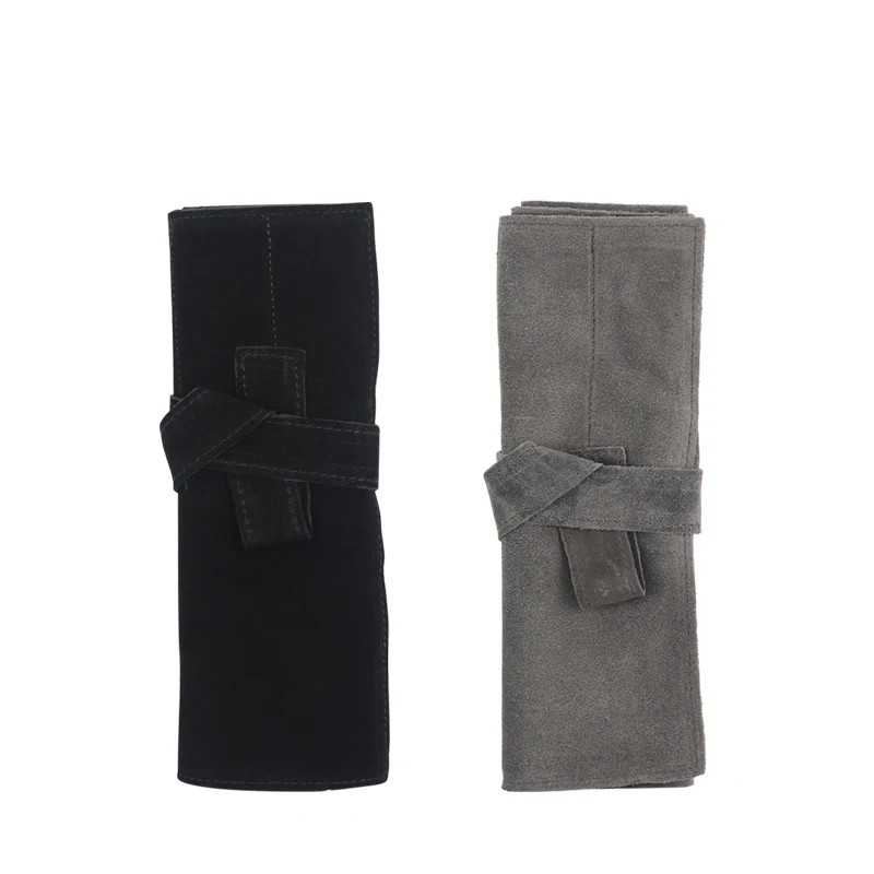 

High Quality Soft Pure Leather Hairdresser Hair Scissor Bag Case Barber Tool Bag