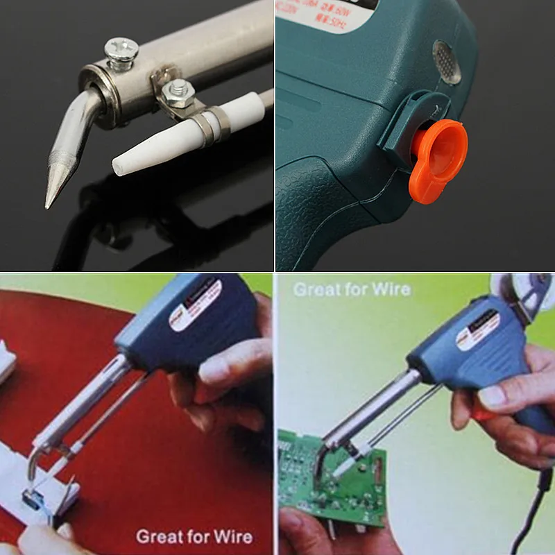 

220V 60W Adjustable Temperature Electric Soldering Iron Electric Mini Handle Hot Pencil Welding Repair Tool Send Solder Nozzle
