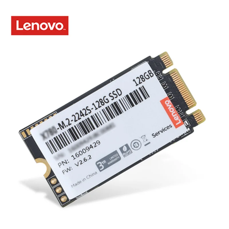 100% Оригинальный Lenovo m.2 2242 128G NGFF твердотельный накопитель X780 NVME 128G|Комплектующие