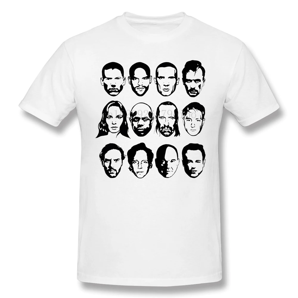 Футболка мужская из чистого хлопка рубашка с главным персонажем сериала перерыв