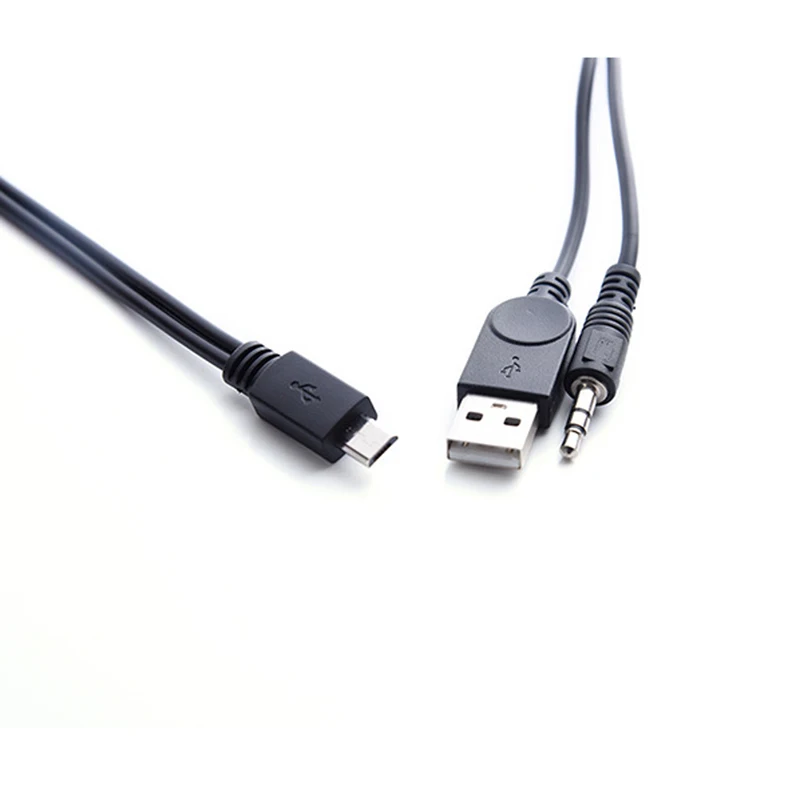 2 в 1 Micro USB к и 3 5 мм аудио разъем зарядный кабель для MP3 MP4 динамиков|Компьютерные