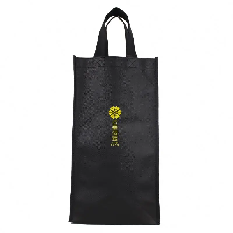 Cheap Environmentally Friendly Personalized Non Woven Carry Bag Company Logo Design Promotional Tote Bags