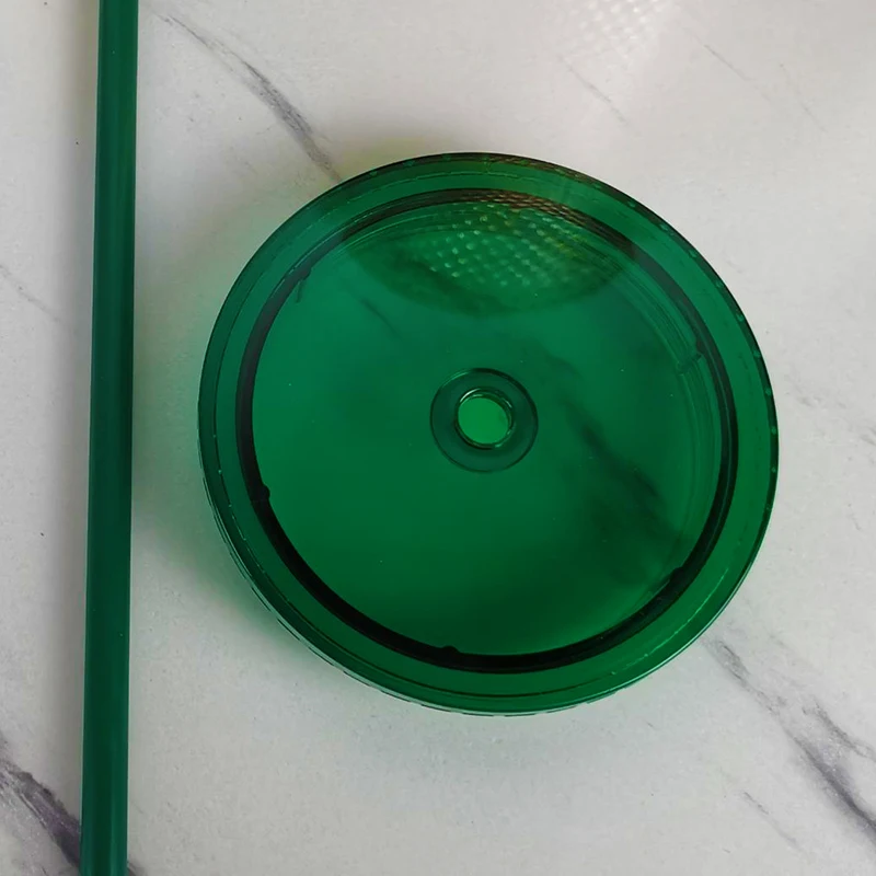 16 унций 20 24 унции на заказ самодельная прозрачная двойная пластиковая стеклянная