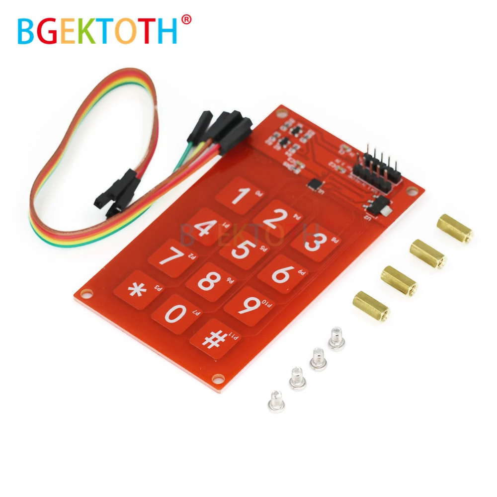 MPR121 емкостная сенсорная клавиатура Щит Модуль Чувствительная 3 В логика для arduno |