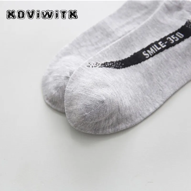 

Funny short Cotton black socks letter Stripe men Harajuku Casual winter sock Fashion solid number Blend Warm elastic sokken sox