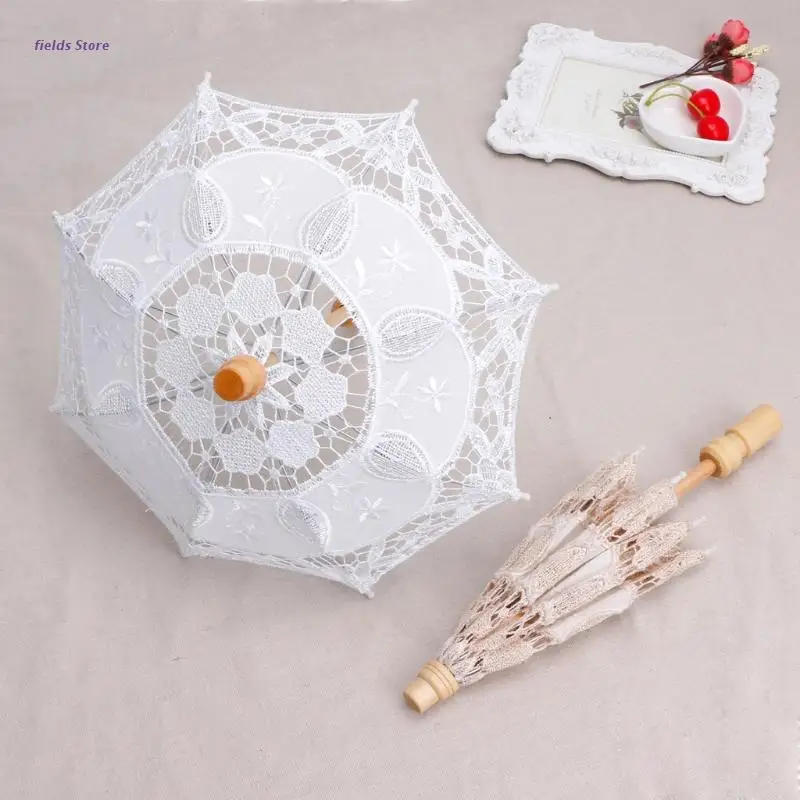 

Newborn Baby Photography Props Lace Umbrella Infant Shooting Photo Prop XX9E