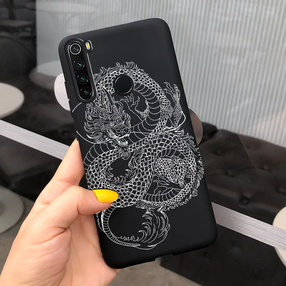 xiaomi leather case color Redmi Note 8 Ốp Lưng Điện Thoại Dễ Thương Mèo Hoạt Hình Ốp Lưng Dành Cho Xiaomi Redmi Note 8 Pro Trường Hợp Note8 8 T 8Pro 8 T Silicone Mềm Coque xiaomi leather case chain