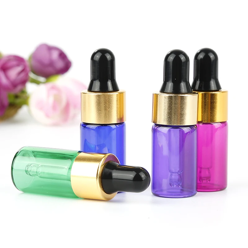 10 шт. серебряная крышка черная силиконовая головка капельница стеклянная