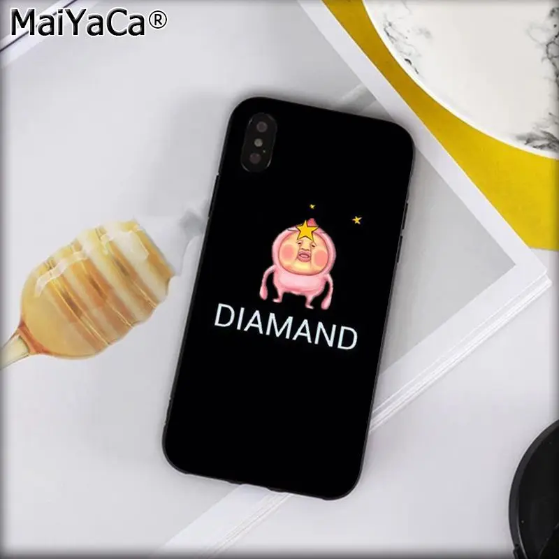 Розовый персиковый кобито MaiYaCa! Чехол для телефона Kobito Apple iphone 11 pro 8 7 66S Plus X XS MAX SE XR |