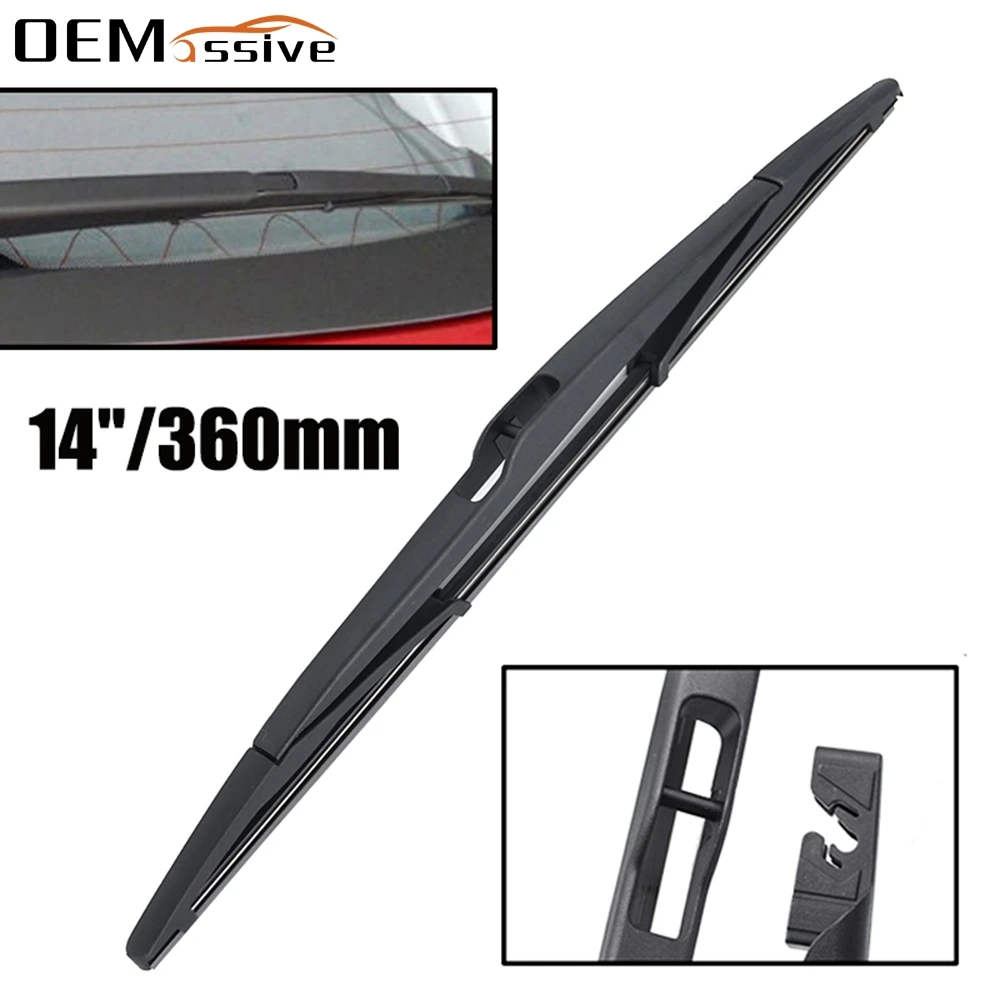Щетка стеклоочистителя заднего стекла для BMW X3 E83 Citroen C4 Picasso / Grand Ford Focus MK2 Mazda 3 BK 14