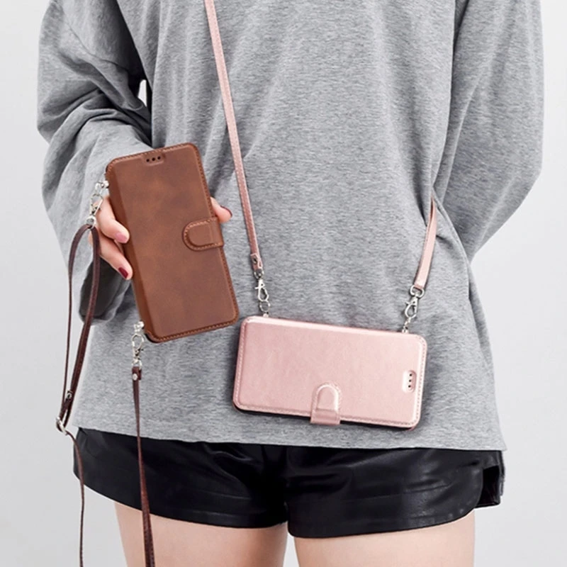 

Crossbody PU Leather Case for Samsung Galaxy A51 A71 A50 A70 A40 A30 A20 A10 A20E Note 8 Note 9 Note 10 Plus Flip Wallet Cover