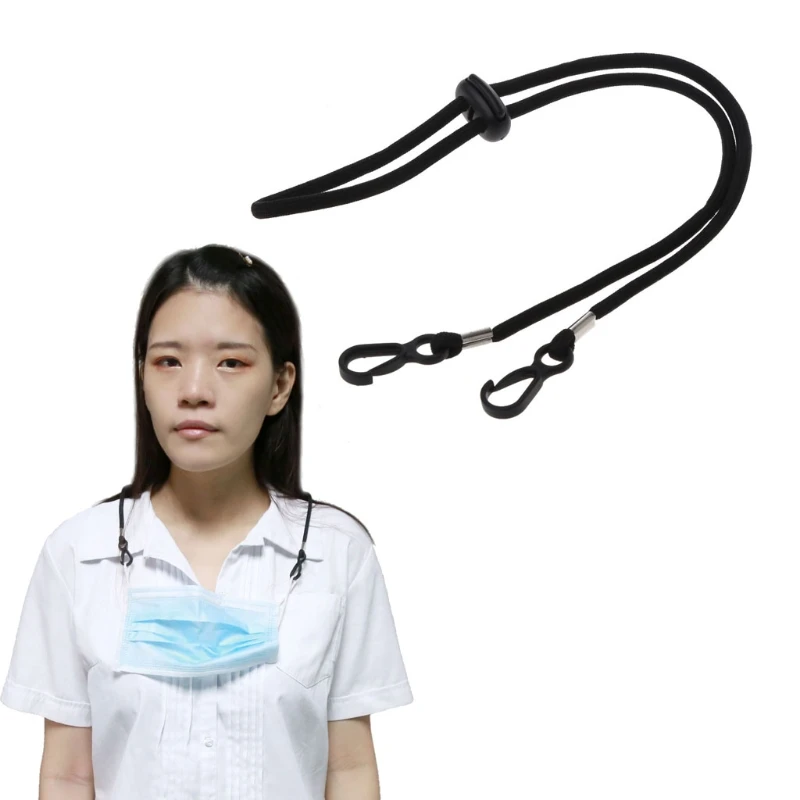 

10Pcs Mask Extender Back of Head Ear Straps Mask Ear Loop Extension Adjustable