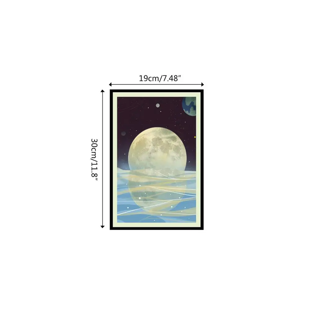 Новинка звездное небо лунный свет украшение для гостиной спальни светящиеся