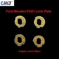 chkj 100pcslot car lock reed fo21 plate for ford mondeo no 1 2 3 4 each 25pcs for ford lock repair kits locksmith supplies