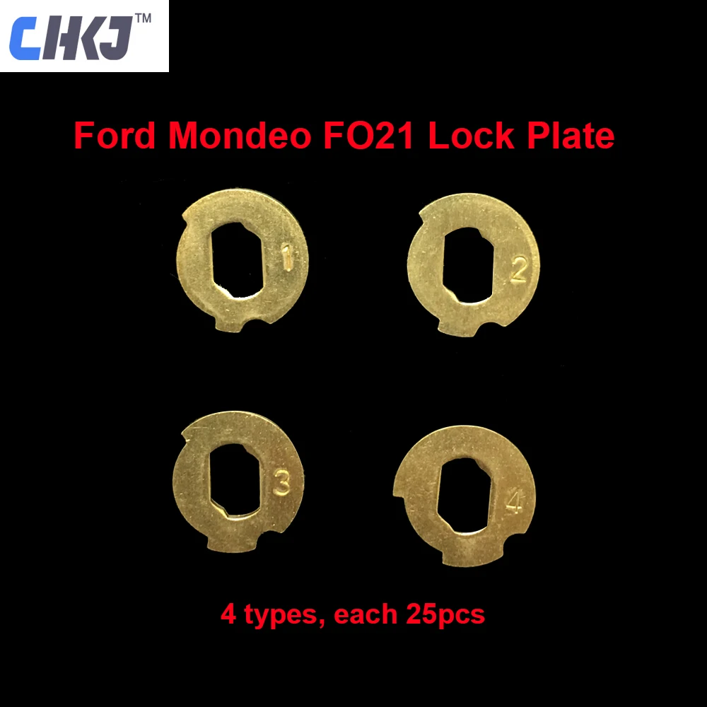CHKJ 100 шт./лот Автомобильная блокировочная пластина Reed FO21 для Ford Mondeo NO 1.2.3.4 Each 25 шт.