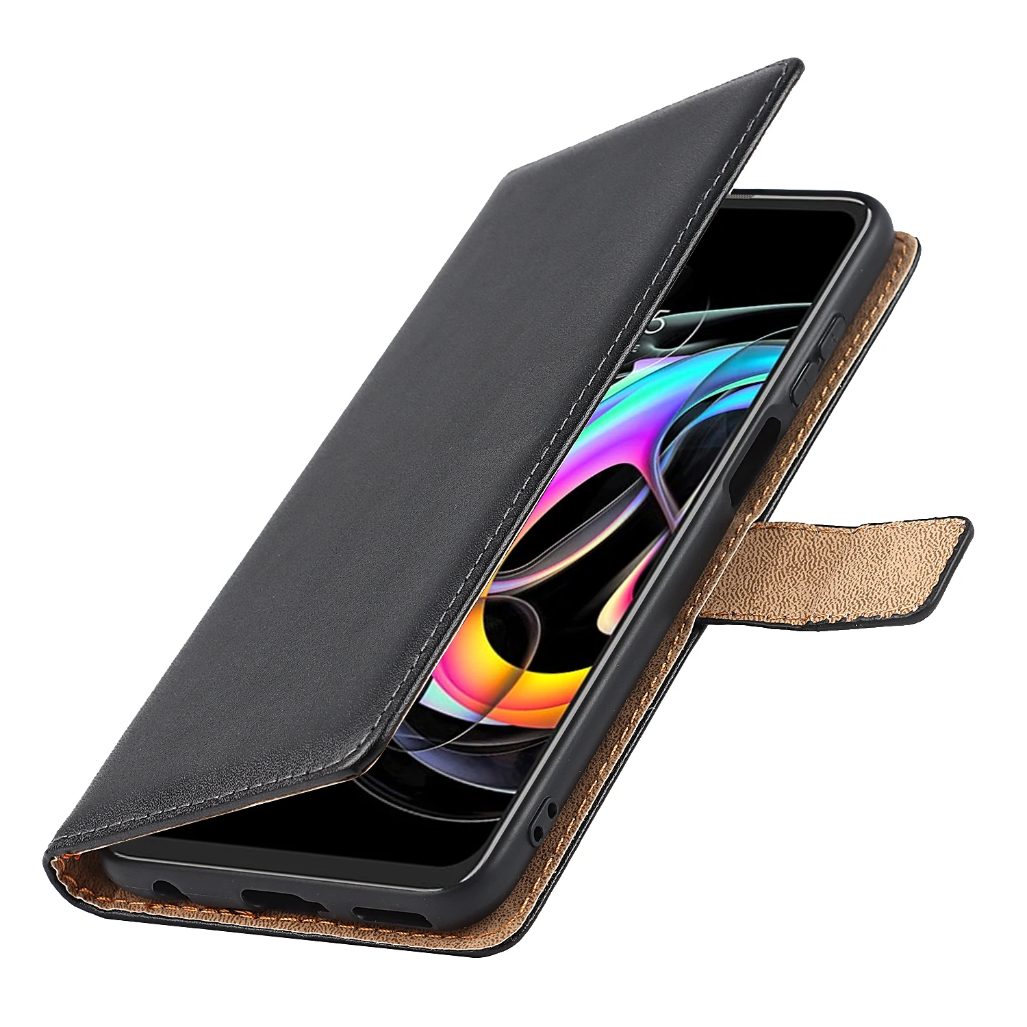 Кожаный чехол-бумажник с откидной крышкой чехол для Motorola Moto Edge 20 Lite кобура