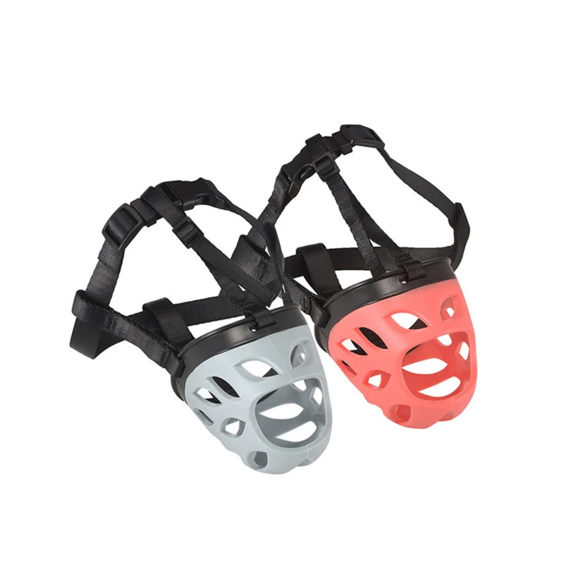 Удобные мягкие силиконовые намордники для собак воздухопроницаемые корзины