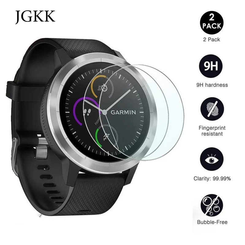 Закаленное стекло для Garmin Fenix 5 2 шт./лот закаленное 3 Fitbit Versa Vivoactive HR подход S60 S6