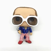 rocks elton john red white and blue figure vinyl action figure collectible model toy no box