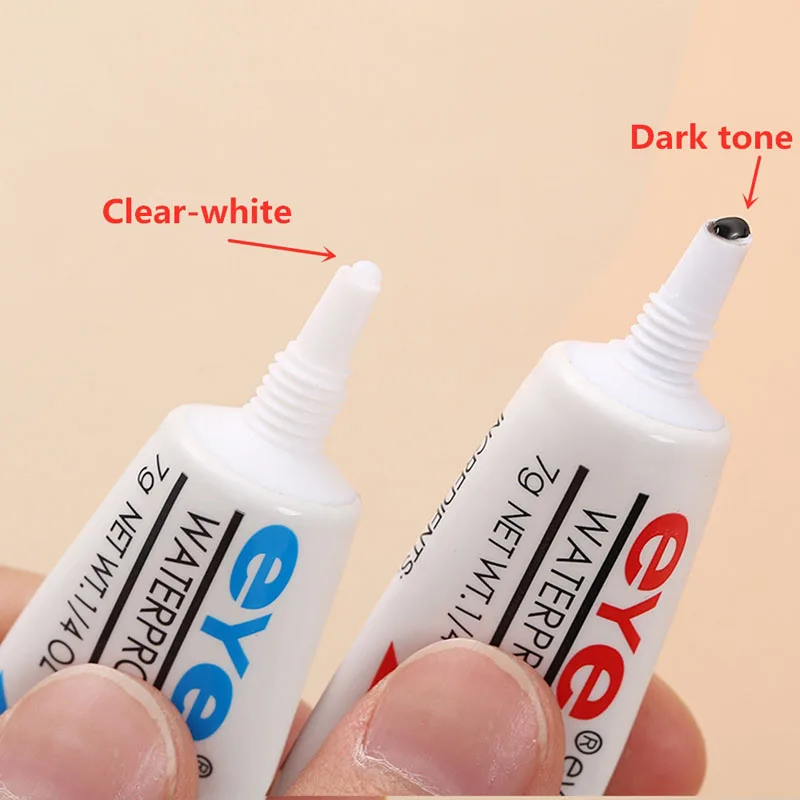 Eyelash Glue Clear-white/Dark-black Waterproof Eye Lash Glues False Eyelashes Holder Makeup Adhesive Cosmetic Tools | Красота и