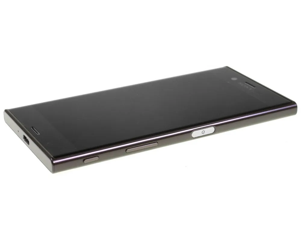Разблокированный мобильный телефон sony Xperia XZ F8331 с одной sim-картой, 3 Гб ОЗУ, 32 Гб ПЗУ, 4G LTE, четырехъядерный, 5,2 дюймов, отпечаток пальца