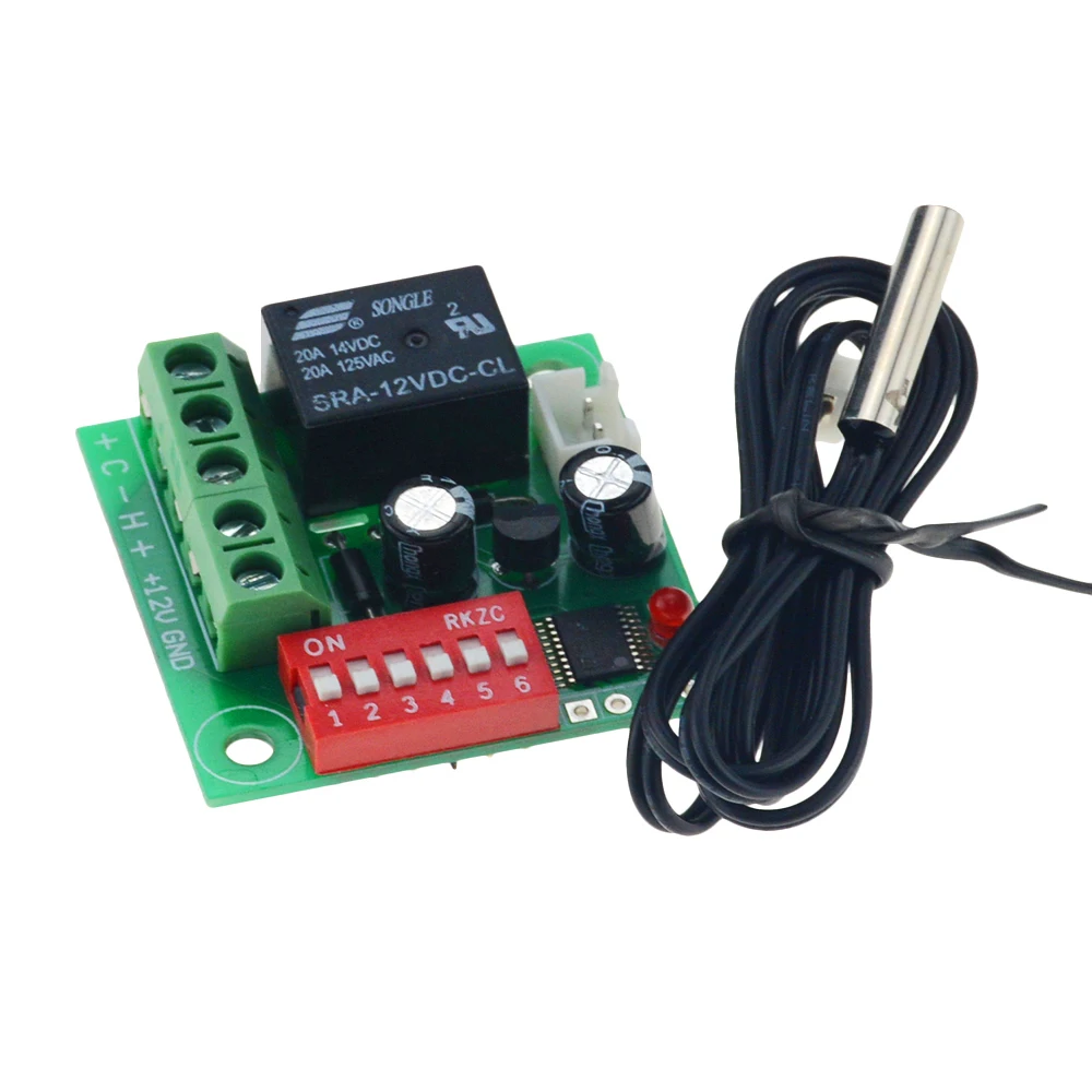 

Цифровой термостат W1701 для нагрева и охлаждения 12В