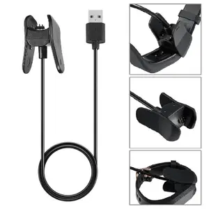 1m Smart Bracelet USB Charging Cable Clip-ons Charger Cord for
Vivosmart 4 Wearable Devices Smart Accessories