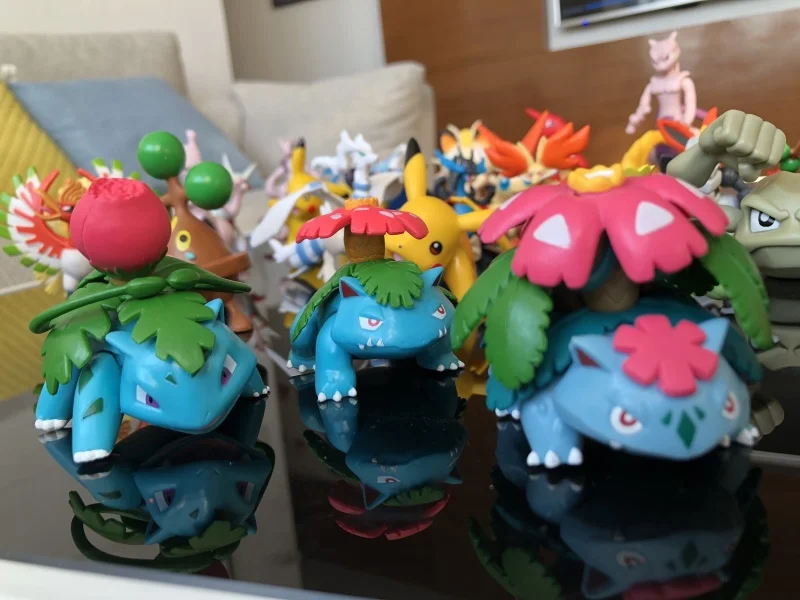 Большой размер Wartortle Charmeleon Delphox Ivysaur Venusaur MEGA Аниме фигурки Модель