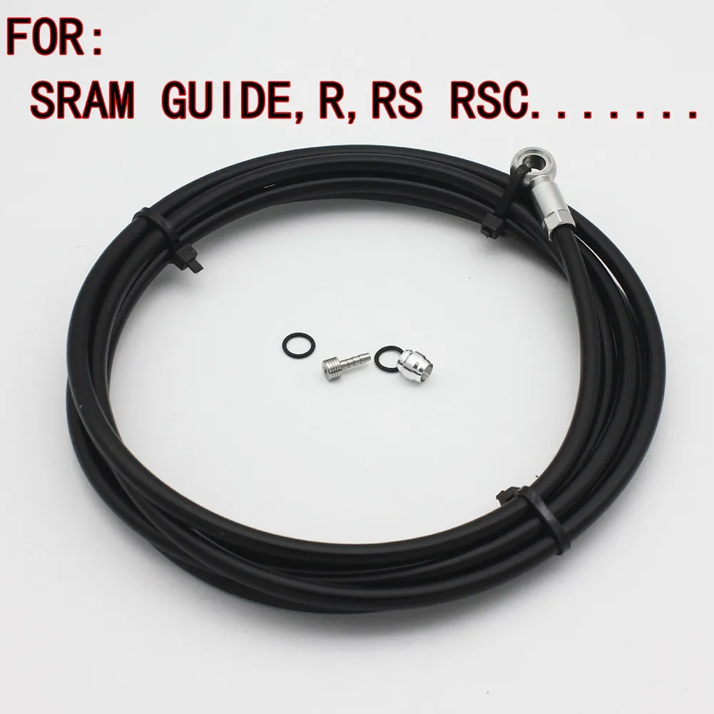 

2M Rubber Bicycle Brake Hose Kit MTB Road Bike Hydraulic Disc Brake Cables Bike Shifters Brake Line Pipe Cycling Replacement