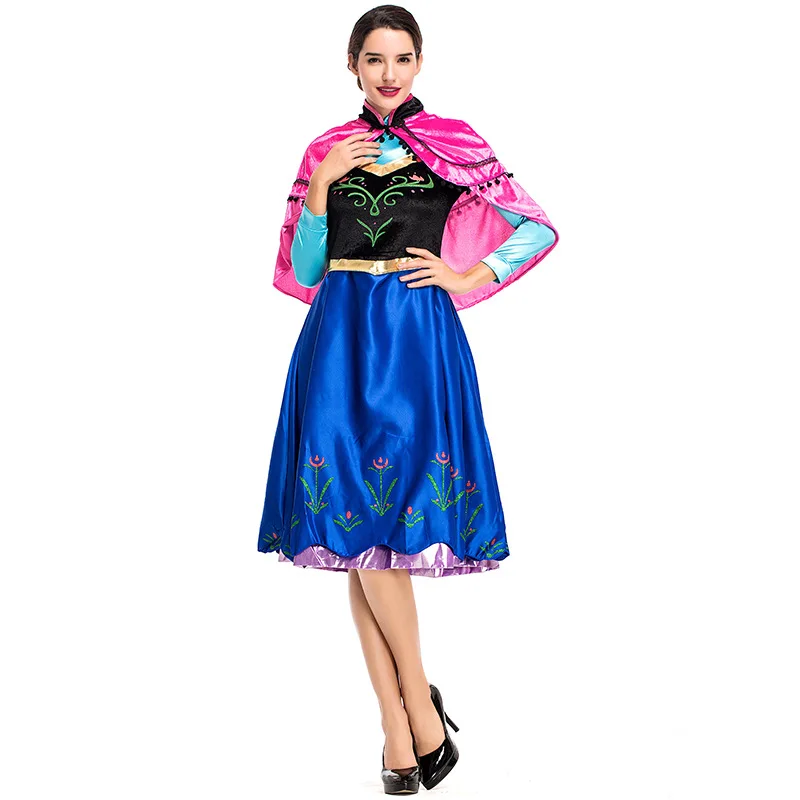 

Cosplay dong man fu Fairy Tale Formal Dress Stage Costume Halloween Princess Dress Snow Princess Clothing