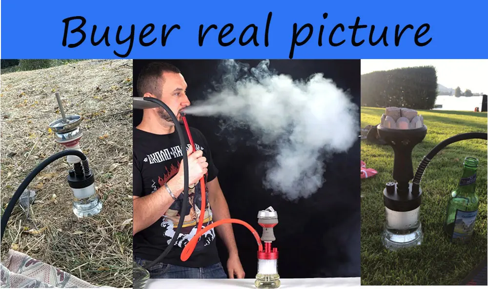 Стиль портативный дорожный кальян с курительной трубой Chicha Narguiles Sheesha стекло oduman кальян Simplex кальян SH174