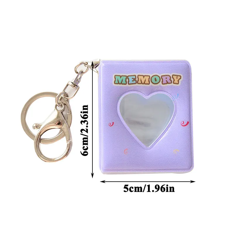 

1 Inches Creativity Photo Album Mini Hollow Love Business Card Cute Bag Card Holder Card Bag Fashion Photo Holder High Quality